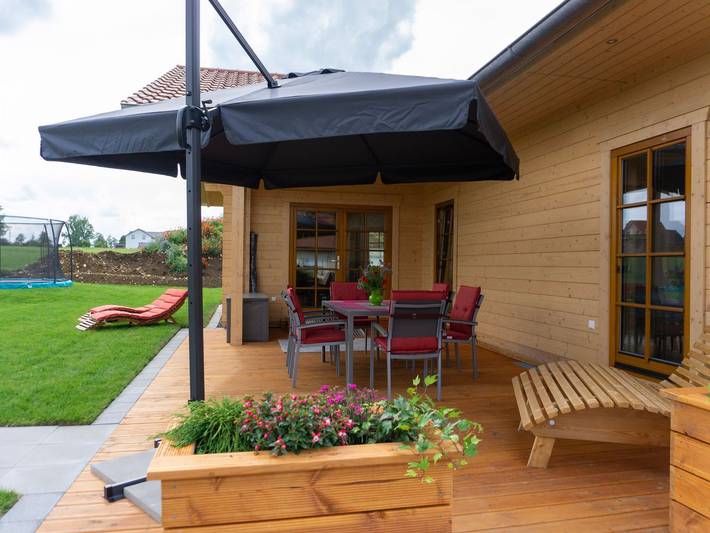 Ferienhaus für 6 Personen, mit Terrasse und Sauna sowie Garten in Naturpark Obere Donau - 3
