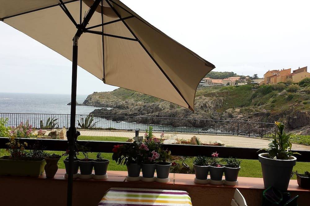 Apartamento entero, Excepcionales vistas de la terraza del mar sin tornillo tornillos soleado y tranquilo in La Côte Vermeille, Colliure