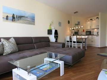 Ferienwohnung für 4 Personen, mit Sauna und Balkon, mit Haustier in Döse