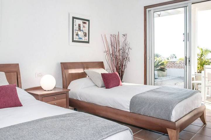 Villa Mirador de Palm-Mar, Außen-Jacuzzi und ein herrlicher Blick auf das Meer in Playa de la Arenita (Arona), Arona