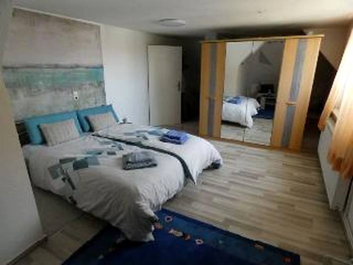 Ferienwohnung für 5 Personen, mit Balkon und Garten sowie Sauna in Stavenhagen