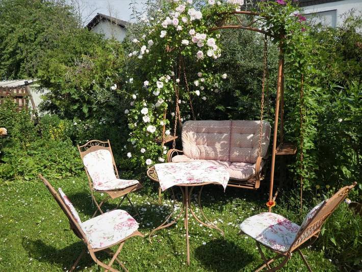 Ferienwohnung für 4 Personen, mit Garten und Ausblick in Bad Kreuznach