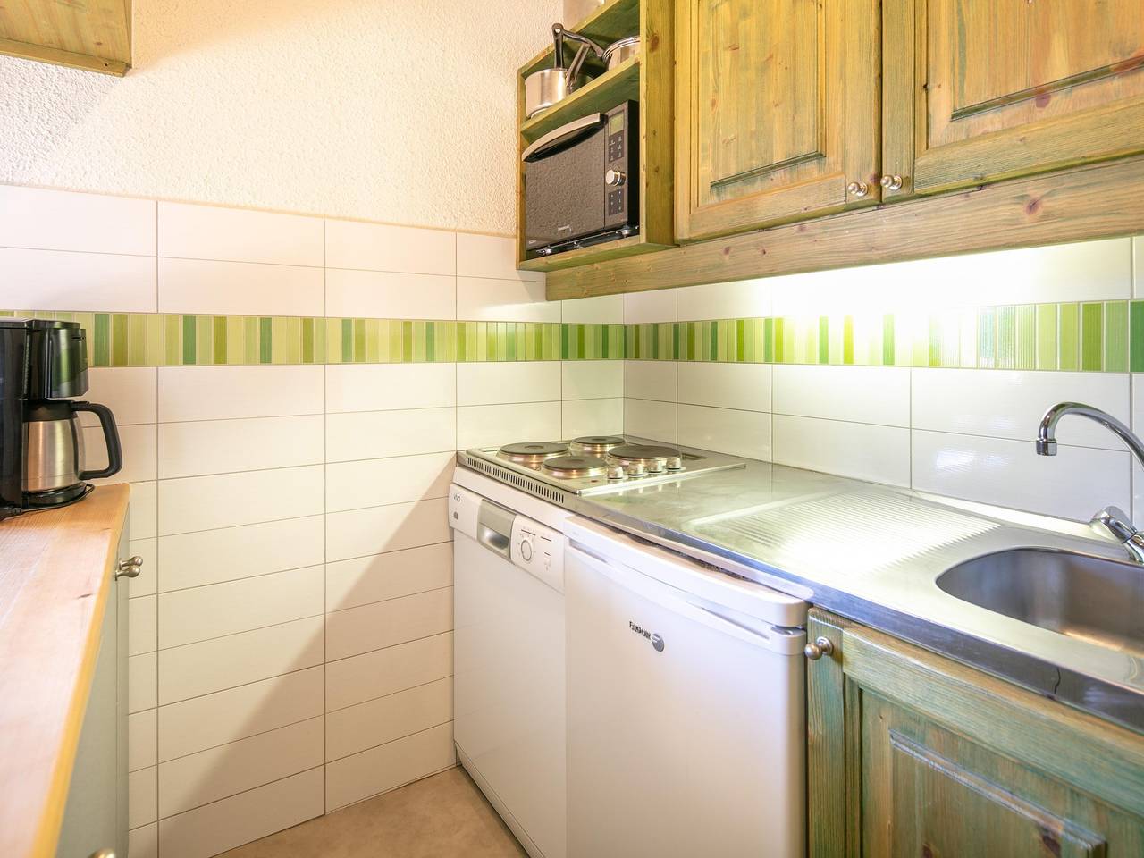 Appartement entier, Séjour alpin pour quatre personnes avec balcon in La Léchère, Le Grand Domaine