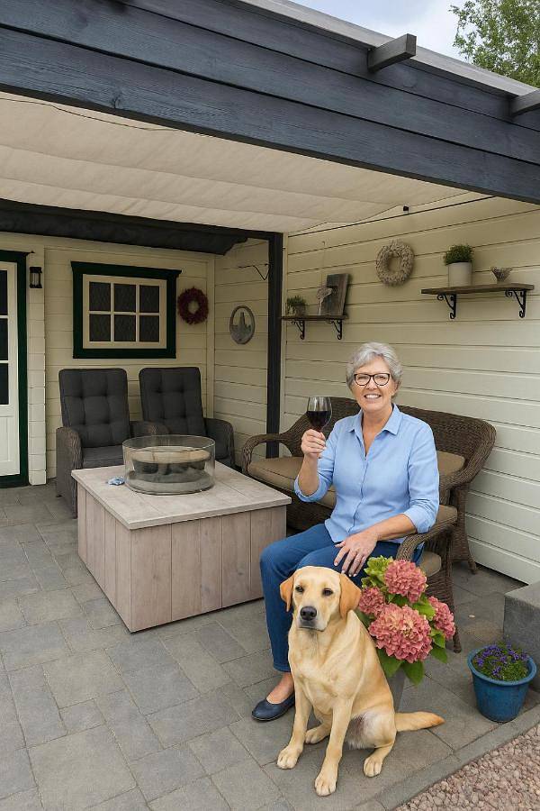 Gîte pour 4 personnes, avec vue et jardin dans Grou - 4