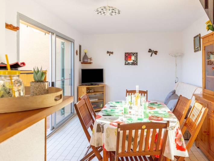 Location de vacances pour 6 personnes, avec bassin pour enfant ainsi que terrasse et jardin au Cap d'Agde - 2