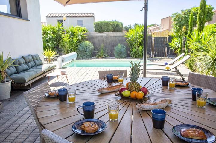Location de vacances pour 6 personnes, avec jardin dans La Franqui - 4