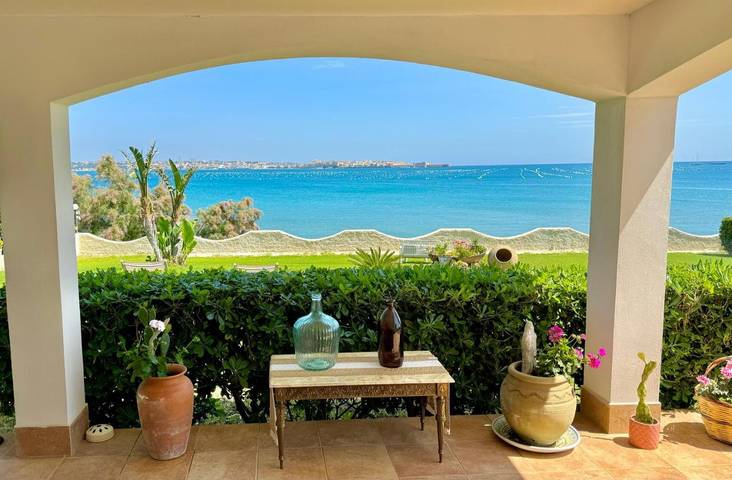 Villa für 4 Personen, mit Pool und Ausblick sowie Garten in Syrakus - 2