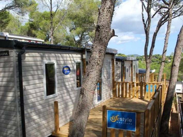 Wohnwagen für 8 Personen, mit Kinderpool und Sauna in Calonge - 3