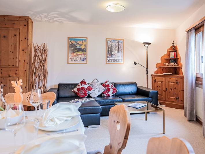 Ferienwohnung für 4 Personen, mit Garten und Balkon, mit Haustier in Sils im Engadin/Segl - 3