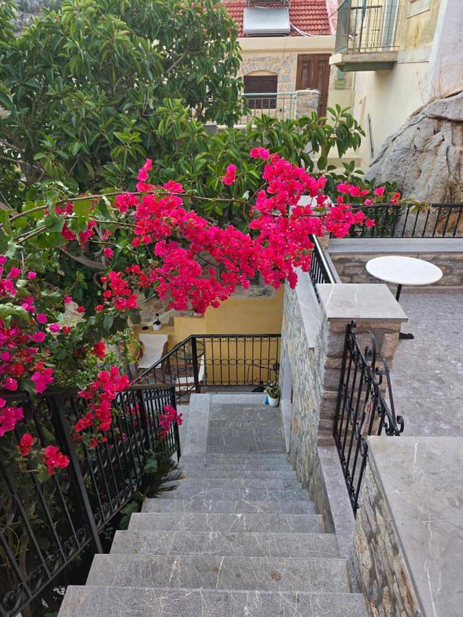 Gîte pour 2 personnes, avec jardin et vue, adapté aux familles dans Symi - 3