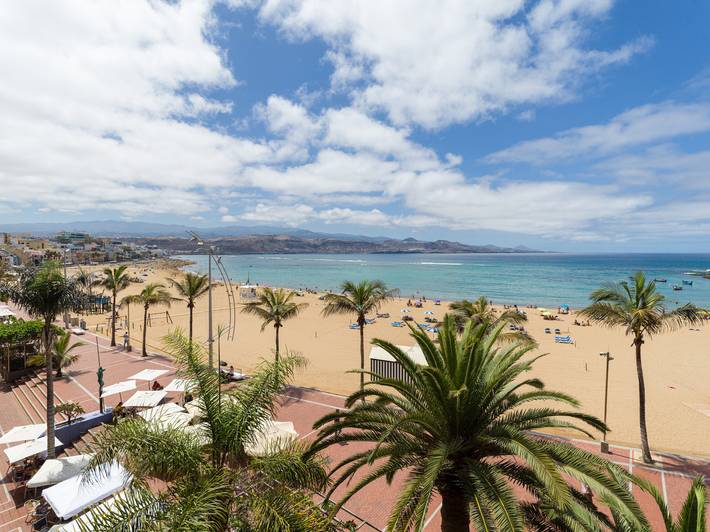 Location de vacances pour 6 personnes, avec vue sur l’océan et balcon à Las Palmas de Gran Canaria - 3