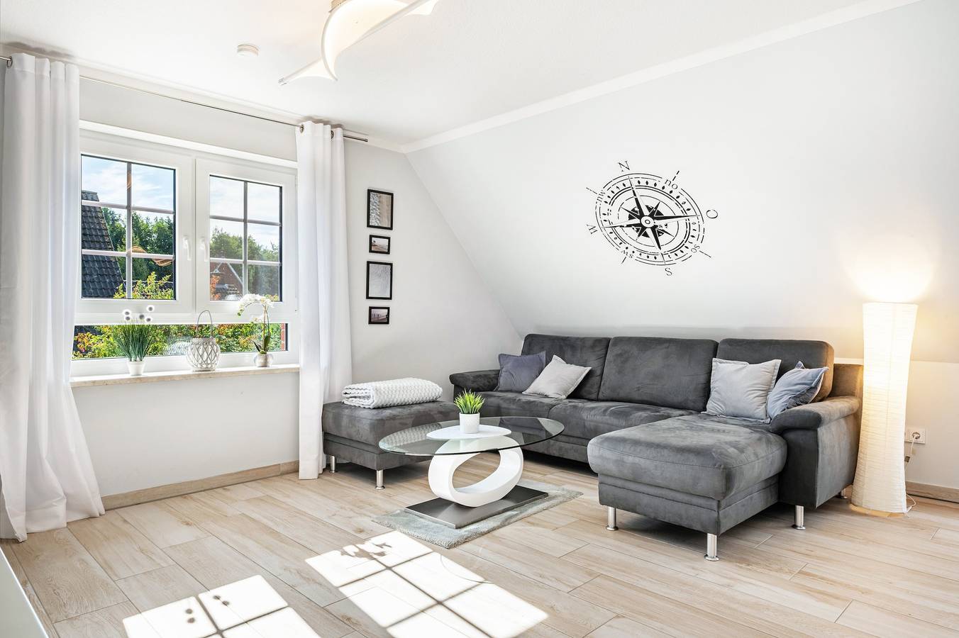 Ganze Wohnung, Apartment 'Ankerplatz' mit Balkon und Wlan in Wischhafen, Cuxland