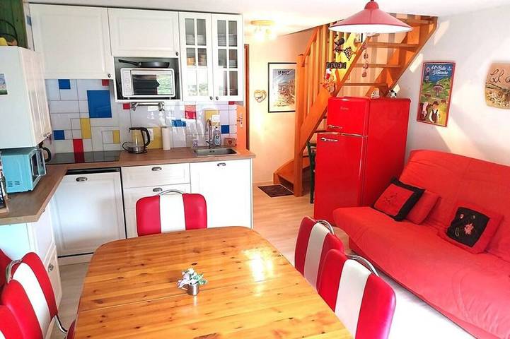 Appartement de vacances pour 6 personnes, avec balcon
