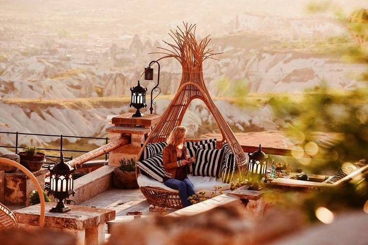 Hôtel pour 5 personnes, avec terrasse, animaux acceptés dans Uçhisar - 3