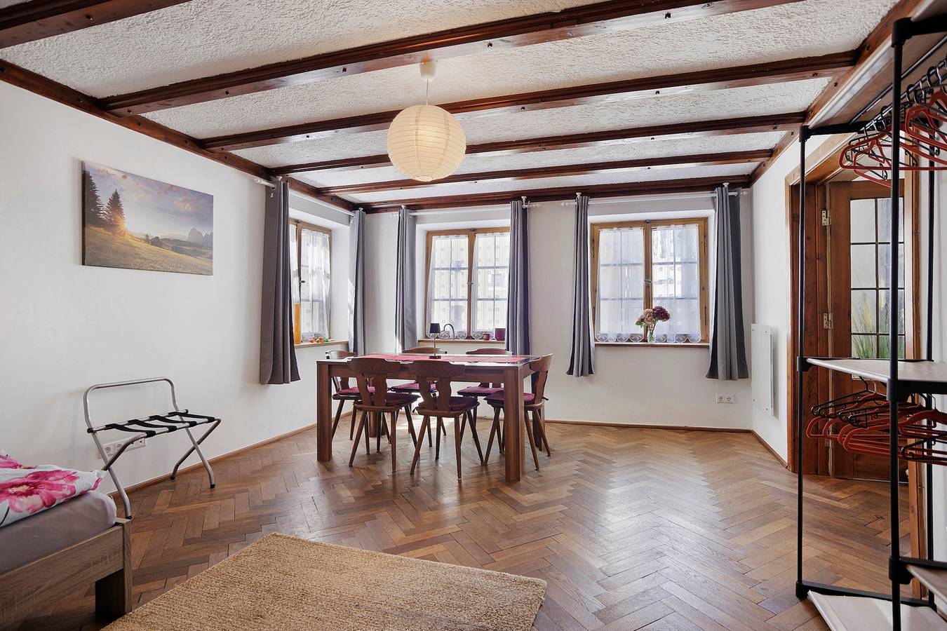 Ganze Wohnung, Tierfreundliche Ferienwohnung im historischen Gerberhaus im Allgäu mit eigener Terrasse in Memmingen, Bayerisch Schwaben