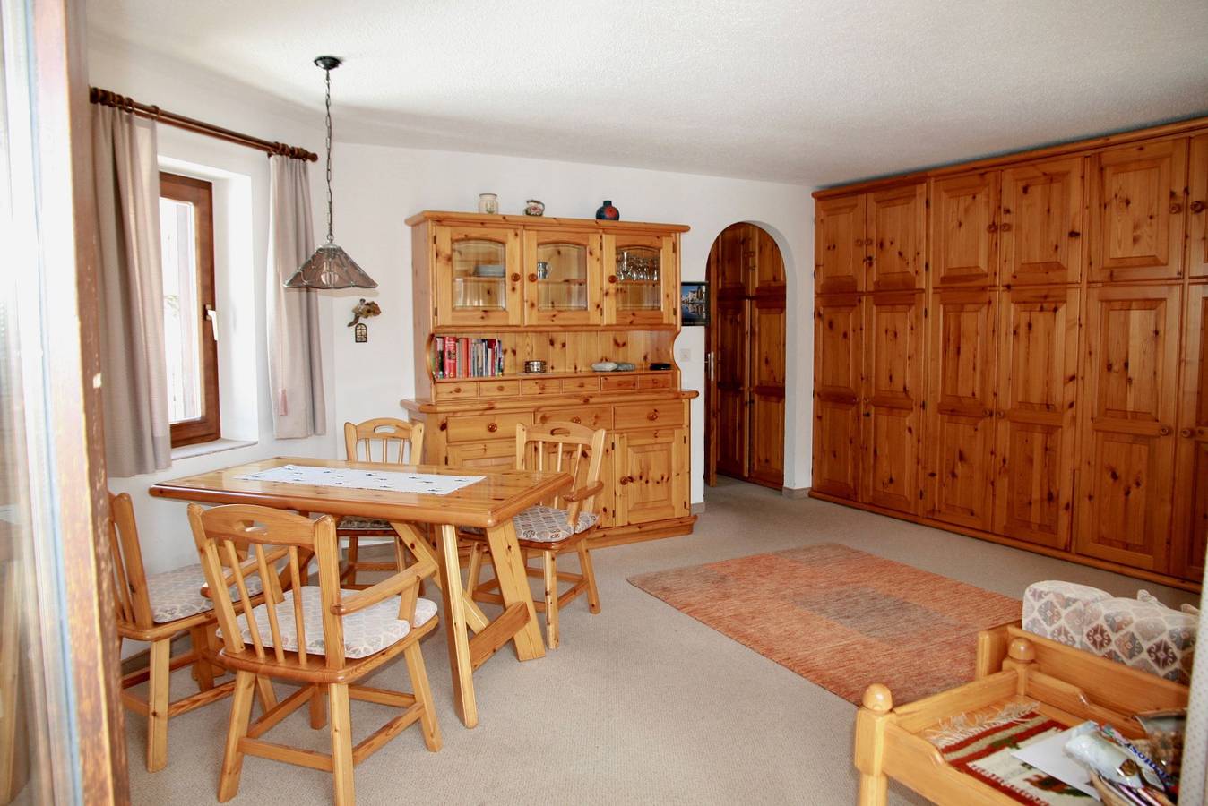Ganze Ferienwohnung, Chesa segl Crap A-5° - 2 -Zi Wohnung, 2 Betten in Bergün, Engadin