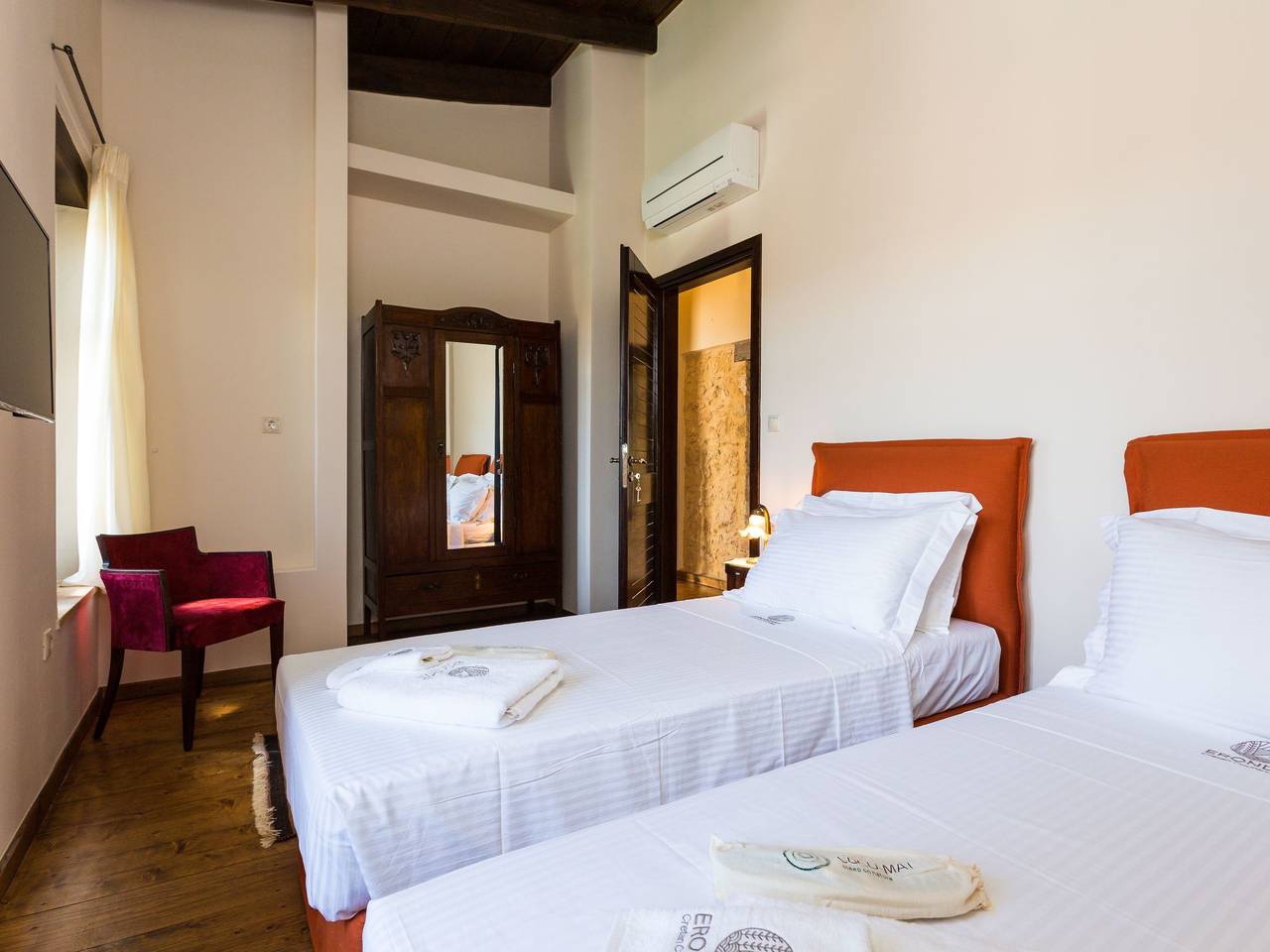 Freistehendes Ferienhaus mit großem Pool in Rethymno und Umgebung