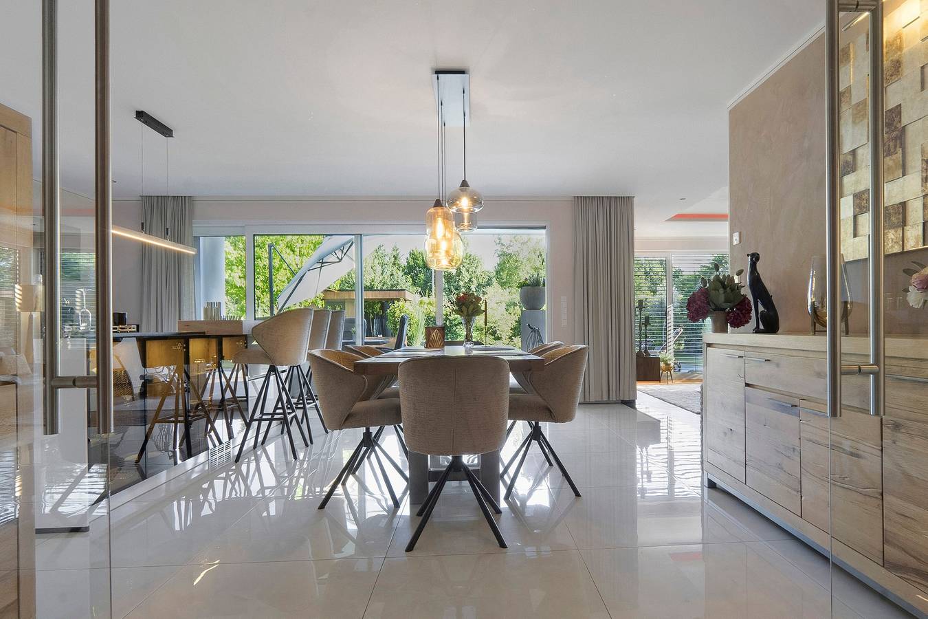 Ganze Wohnung, 'Luxuriöse Fewo Schaffner' mit privatem Pool, Sauna, Whirlpool, Terrasse und Wi-Fi in Warendorf, Kreis Warendorf