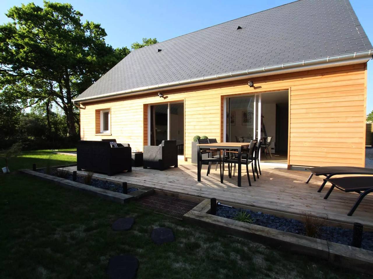 Villa pour 4 Personnes dans La Haye (Manche), Manche