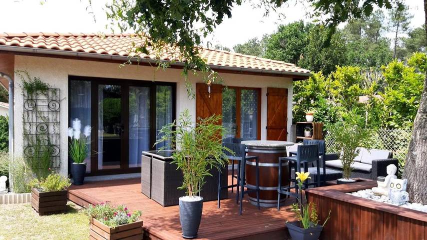 Gîte pour 4 personnes, avec jardin et vue à Lévignacq - 3