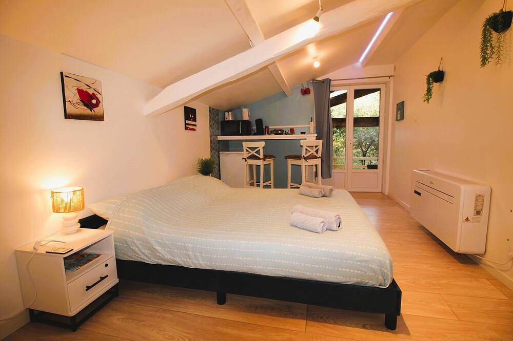 Entire apartment, Lou Pichoun - Private Jacuzzi & Vineyards in Gaillac, Albi region