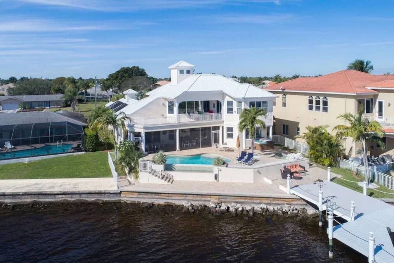 3107 Riverhouse Pearl - Marvelous Riverfront View in Cape Coral, Southwest Florida