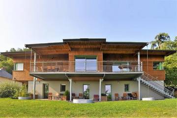 Chambre d’hôte pour 2 personnes, avec vue ainsi que jardin et balcon à Chênehutte-Trèves-Cunault