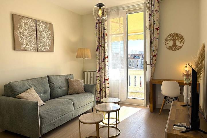 Location de vacances pour 2 personnes, avec balcon dans Thermes Callou