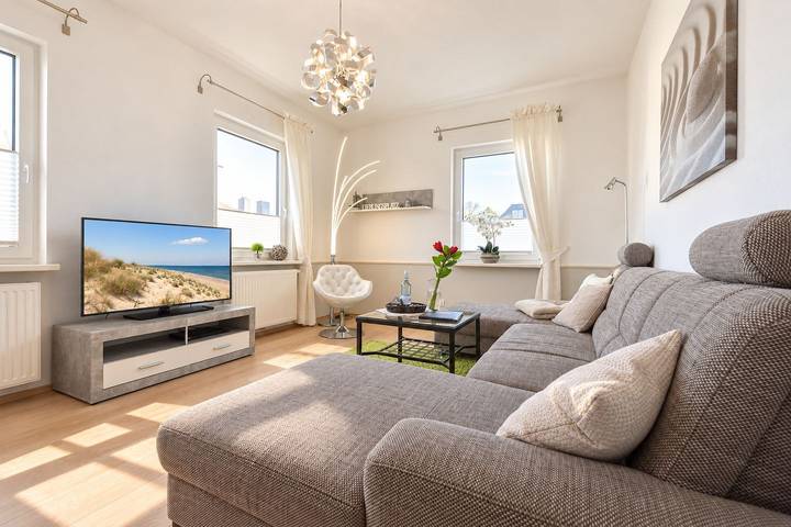 Ferienwohnung für 4 Personen, mit Balkon in Drei Kaiserbäder, Heringsdorf