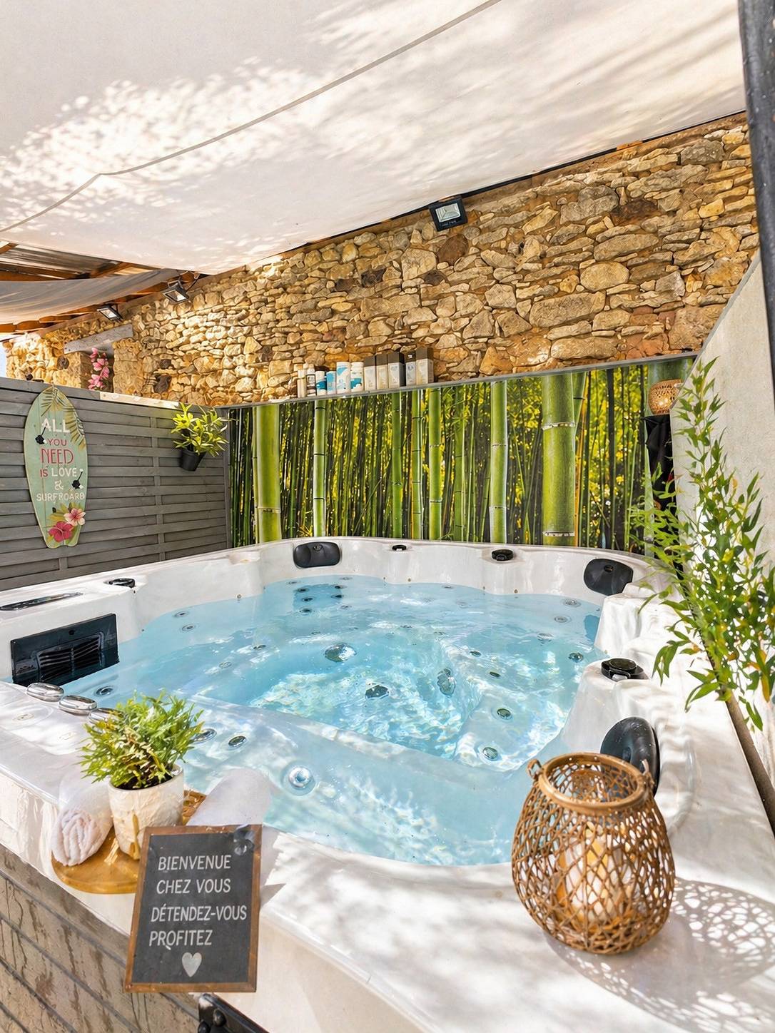 La Biche au Bois (piscine chauffée, jacuzzi …) - Chambre La Milande in Montcléra, Quercy