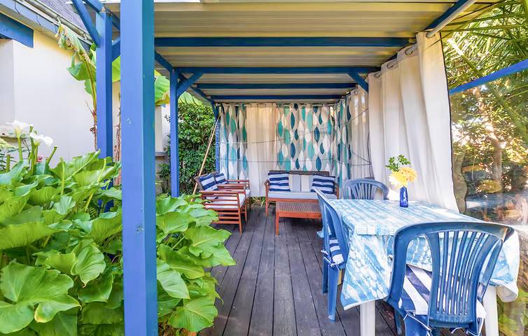 Ganze Ferienwohnung, Lorient Plage Apartment mit WLAN, Waschmaschine und Parkplatz in Larmor-Plage, Côte des Mégalithes