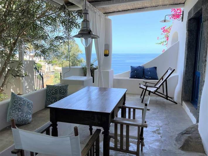 Ferienhaus für 2 Personen, mit Terrasse und Garten
