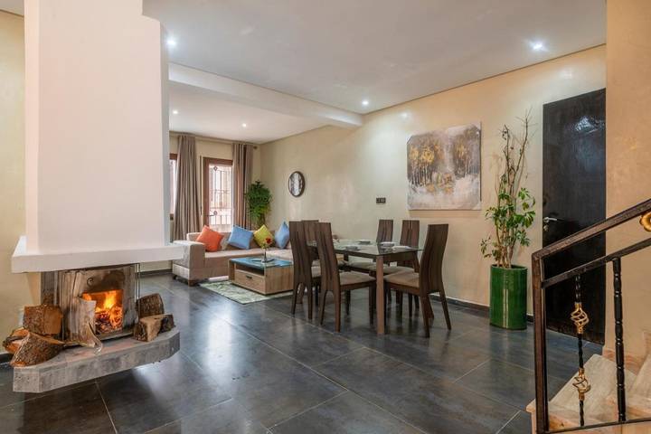 Chalet pour 10 personnes, avec jardin et vue