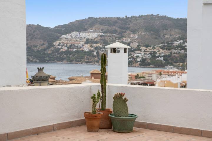 Maison de vacances « Terraza » avec vue sur mer, Wi-Fi et climatisation in La Herradura, Almuñecar