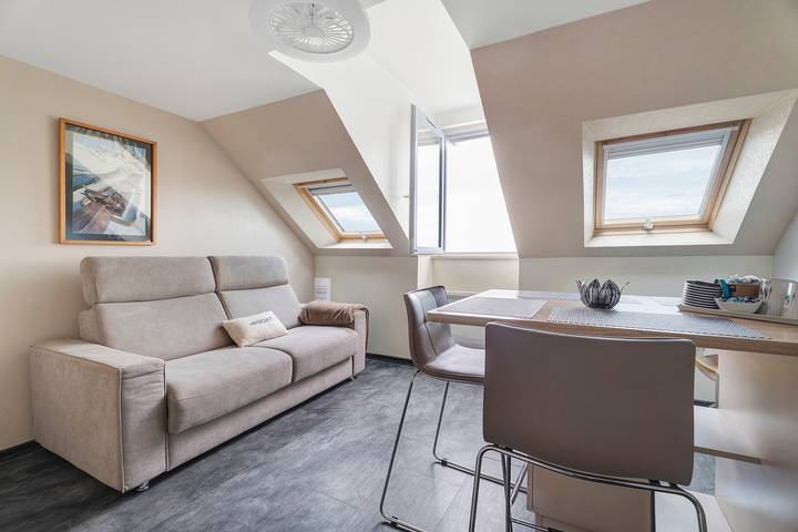 Appartement de vacances pour 5 personnes, avec Jardin