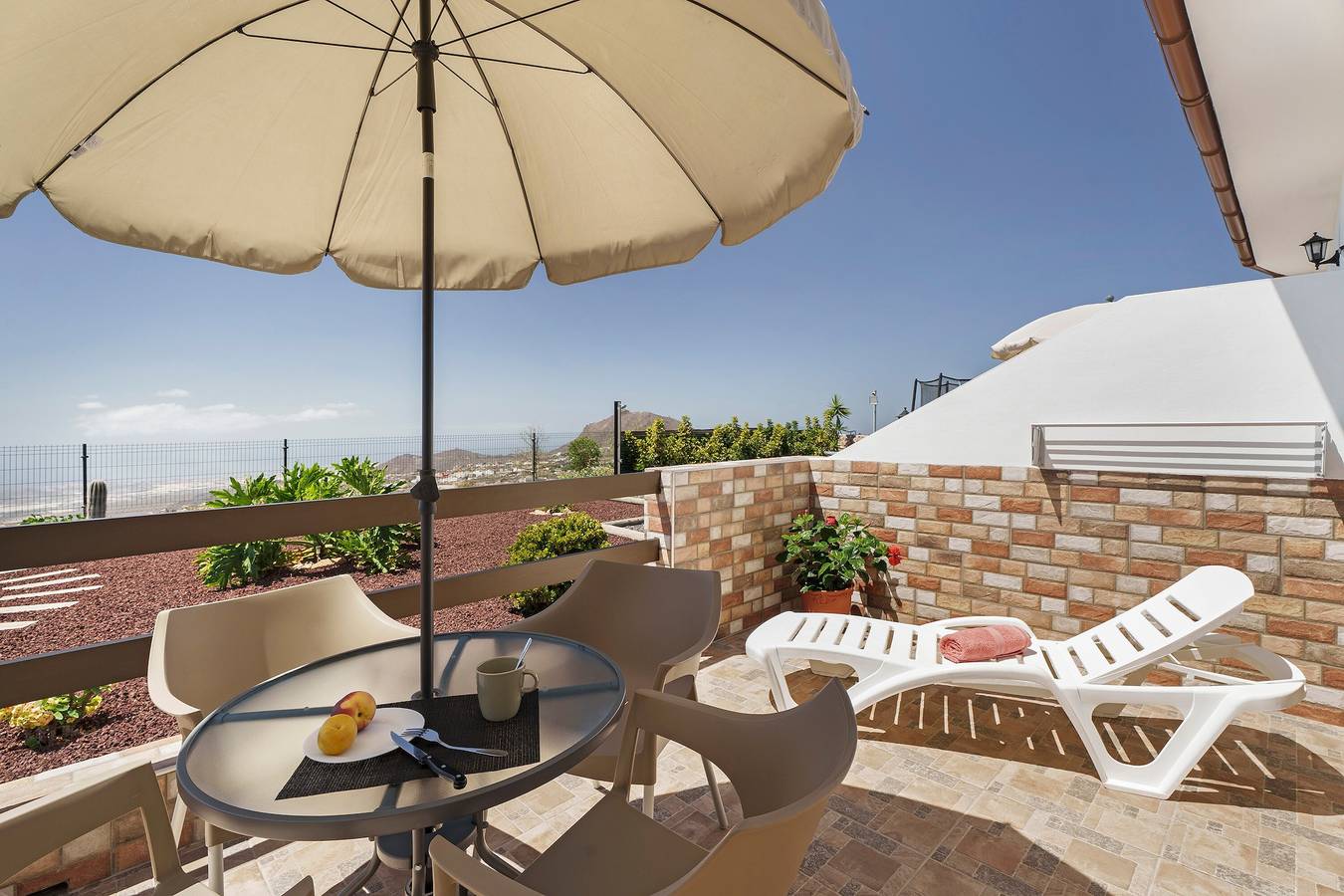 Ferienhaus 'La Sabina De Manuel2' mit Meerblick, privater Terrasse und Wlan in San Miguel de Abona, Teneriffa Süd