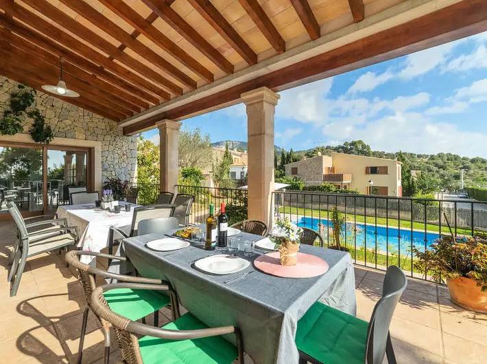 Chalet para 10 personas, con Balcón y Terraza además de Jardín y Piscina en Mallorca - 4