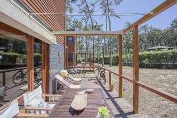 Bungalow für 4 Personen, mit Garten und Pool, kinderfreundlich an der Costa Verde