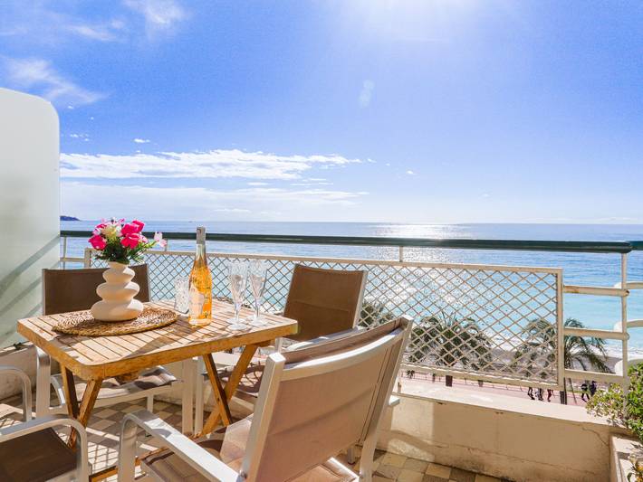 Appartement de vacances pour 4 personnes, avec Terrasse à Nice