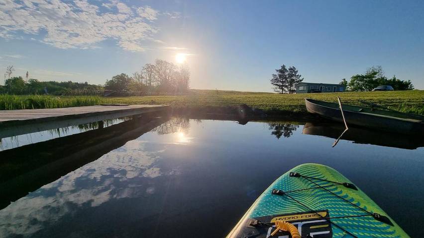 Camping voor 4 personen, met whirlpool en terras in Letland