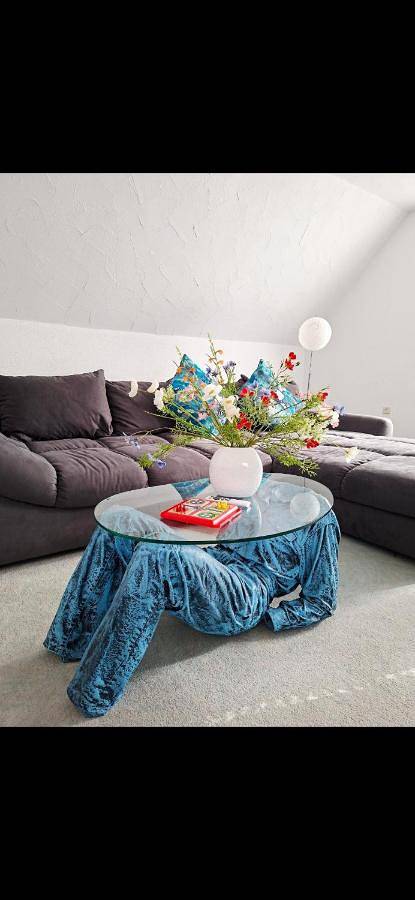 Ferienwohnung für 4 Personen, mit Terrasse und Garten sowie Ausblick