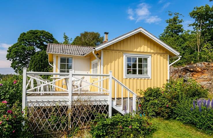 Ferienhaus mit Meerblick in Bohuslän in Ljungskile, Norra Västkusten