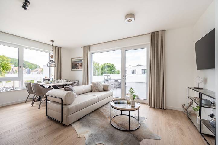 Ferienwohnung für 2 Personen, mit Balkon und Pool sowie Ausblick in Lohme - 3