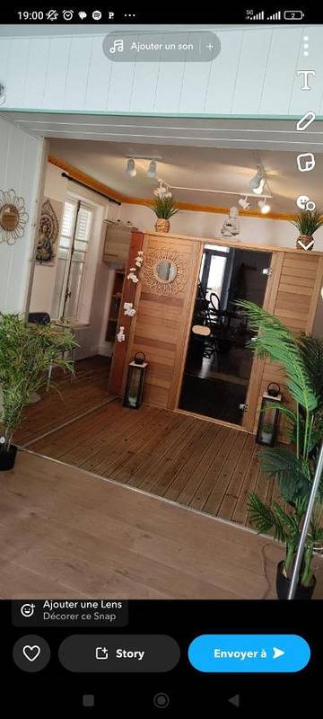 Gîte pour 2 personnes, avec sauna ainsi que vue et terrasse à Nançay