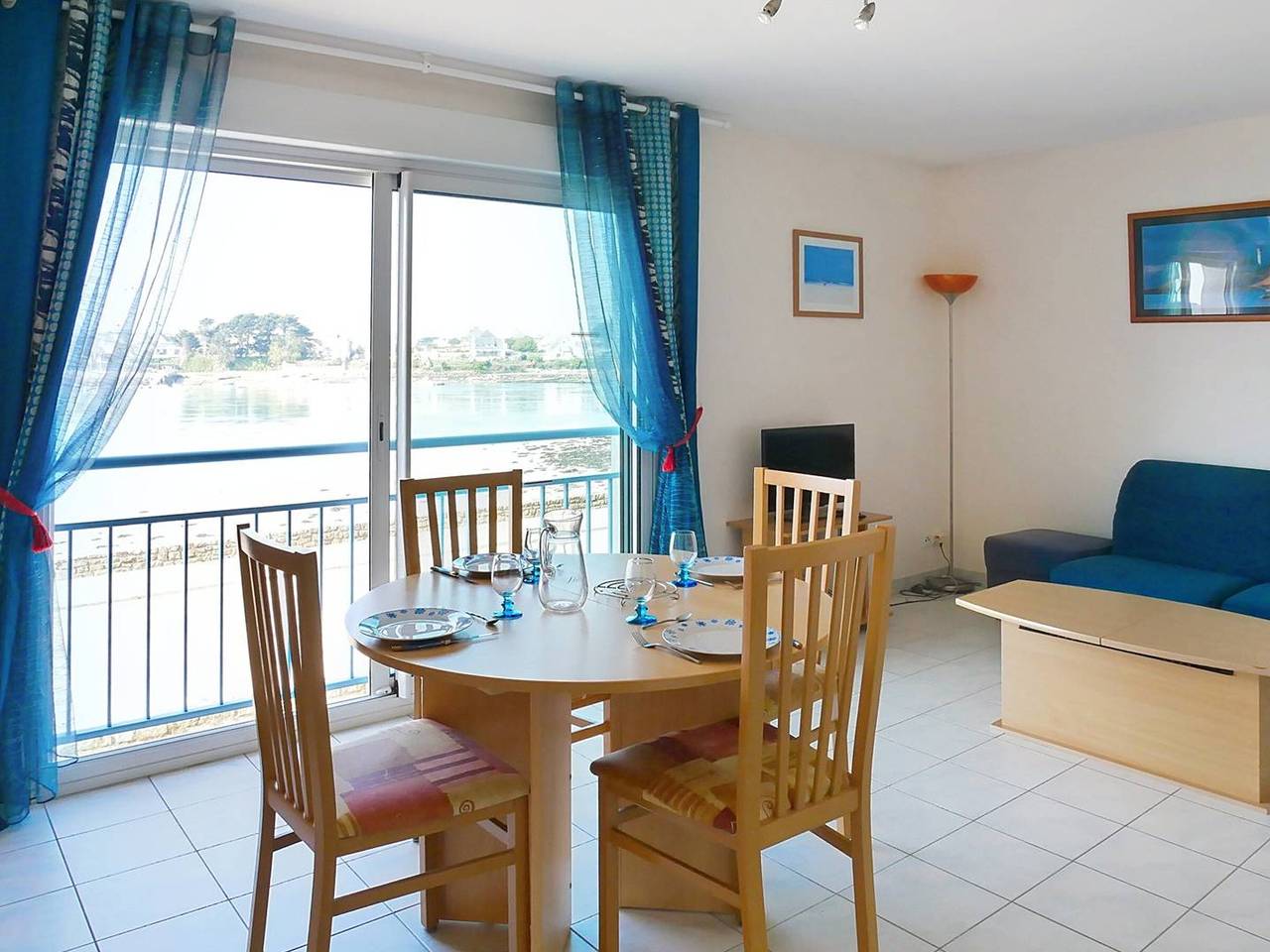Appartement entier, Étel - Appartement 3 pièces avec Wifi et parking à proximité du port in Étel, Côte des Mégalithes