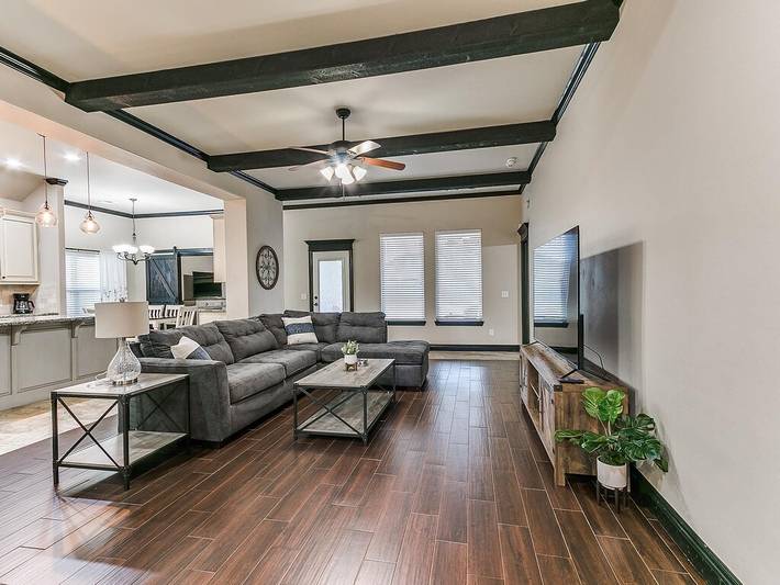 Vacation rental for 6 people, with terrace and yard in Oklahoma City