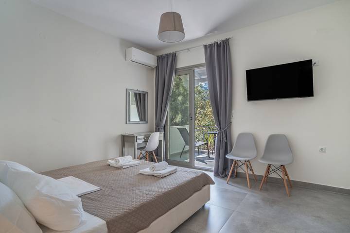 Studio für 3 Personen, mit Sauna und Kinderpool sowie Garten, mit Haustier auf Lefkada - 3