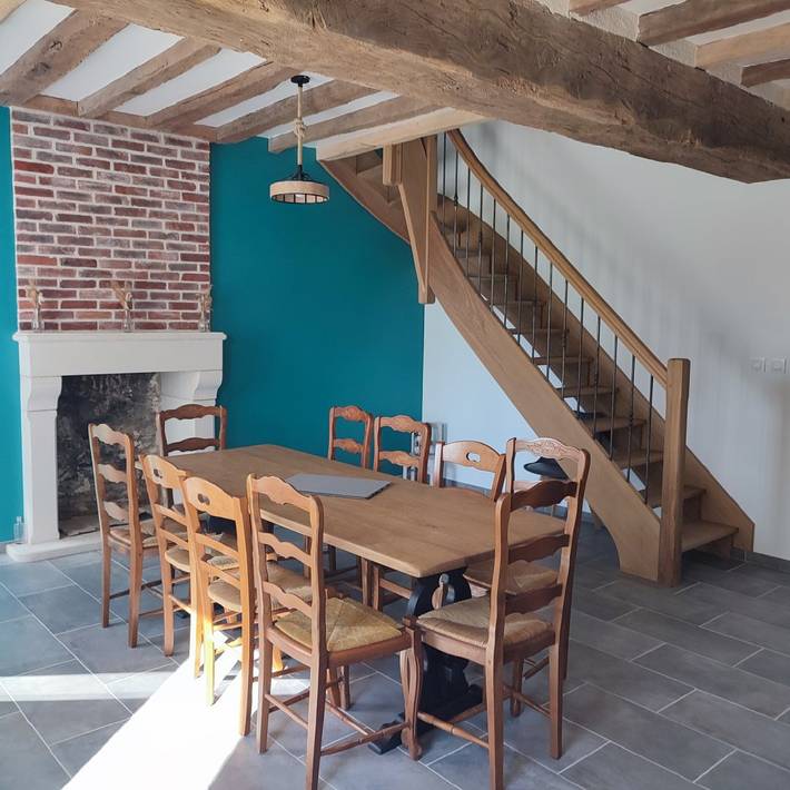 Gîte pour 10 personnes, avec terrasse et jardin dans le Loir-et-Cher - 4