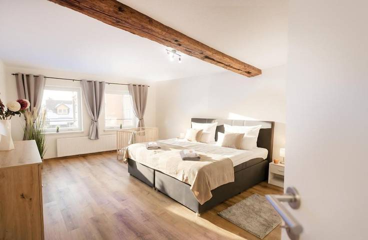 Ferienwohnung für 6 Personen, mit Ausblick und Balkon, mit Haustier in Weihnachtsmarkt Erfurt - 4