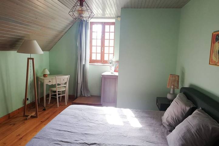 Alten Haus mit Charakter, privatem Pool, für 6 Personen, 3 Schlafzimmer in Champagnac, Region Mauriac
